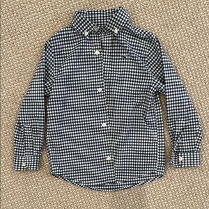 Vineyard vines 3t Checkered Shirt - navy and White